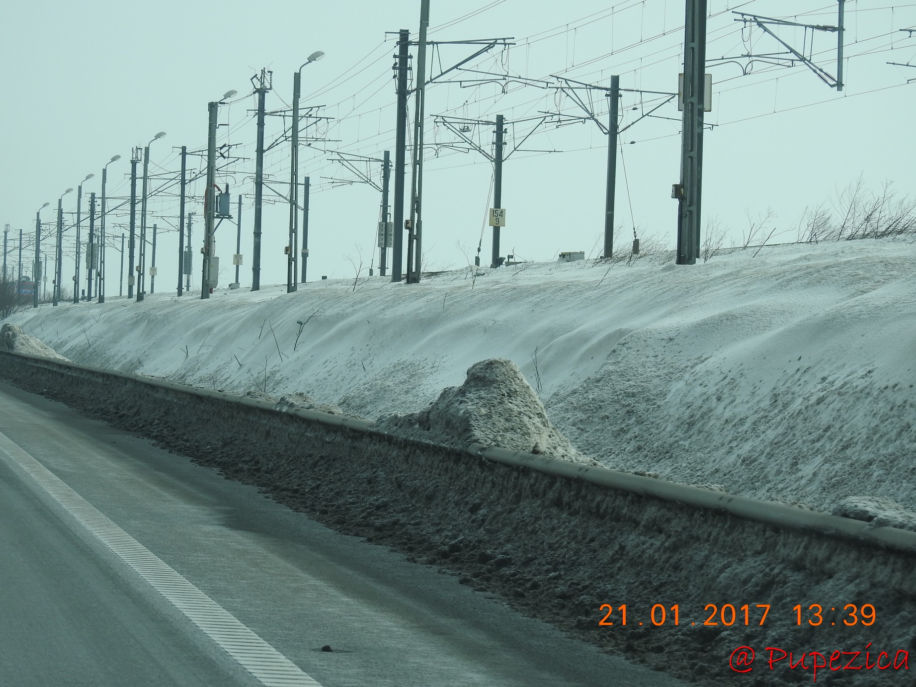 Intre Fetesti si Cernavoda. Ianuarie 2017 