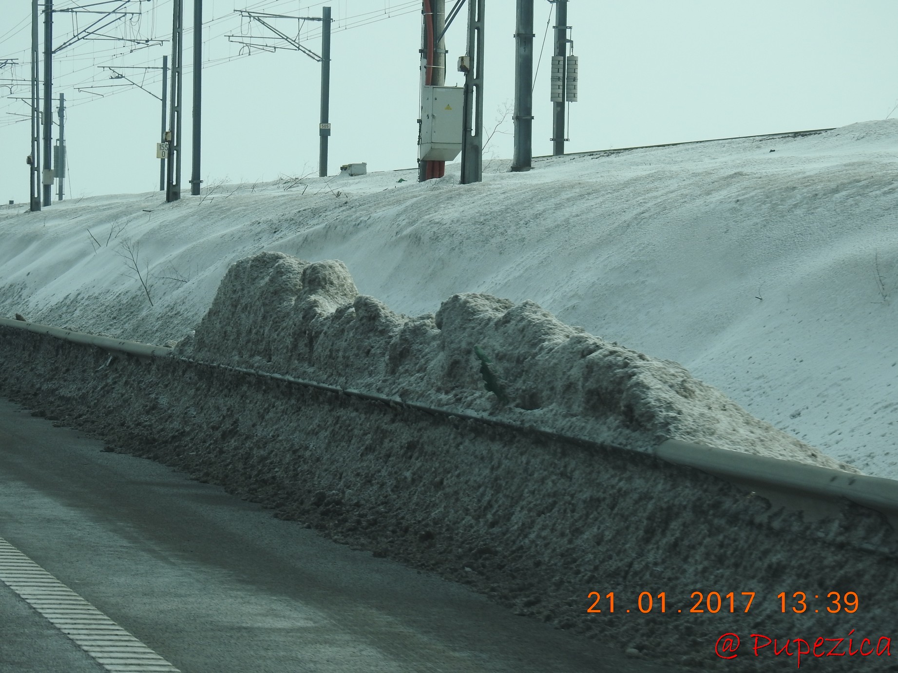 Intre Fetesti si Cernavoda. Ianuarie 2017 