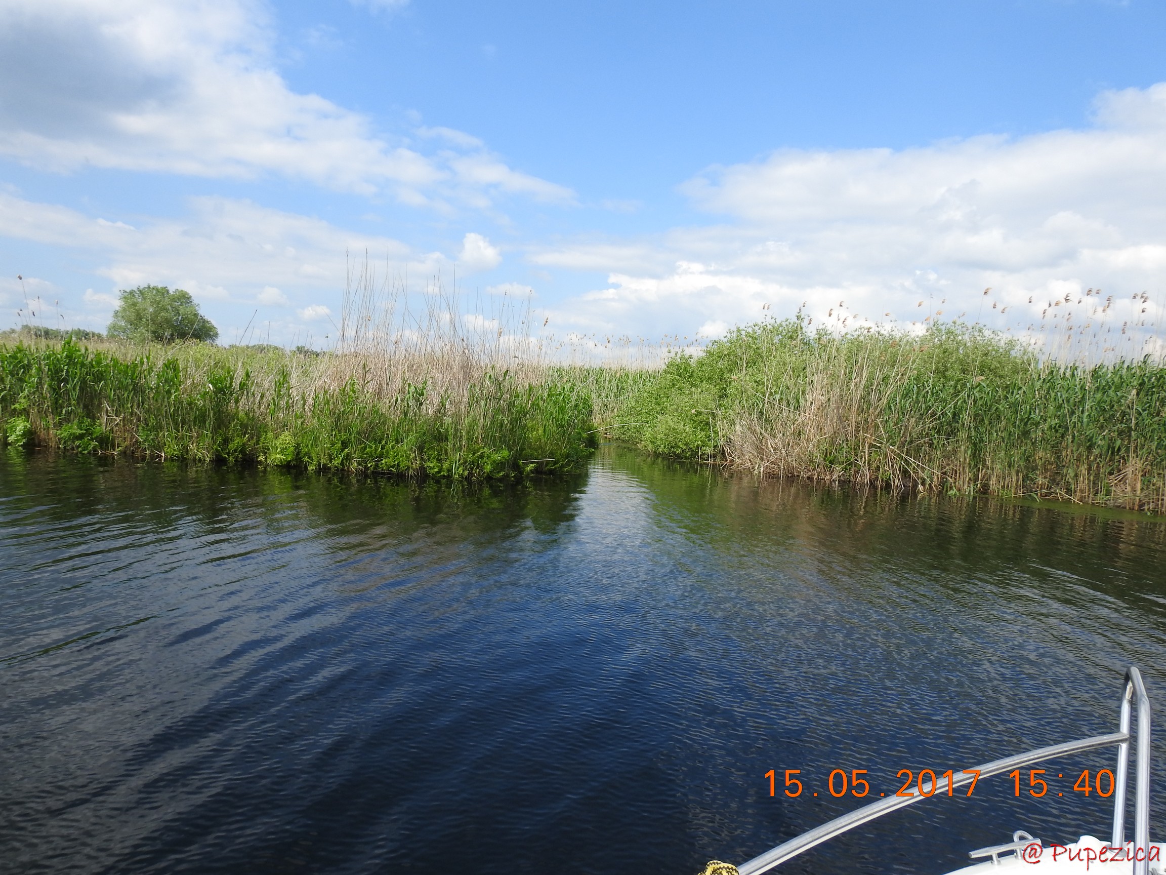 Canalusul Vestic care conduce de pe Garla Perivolovca pe Lacul Onofrei